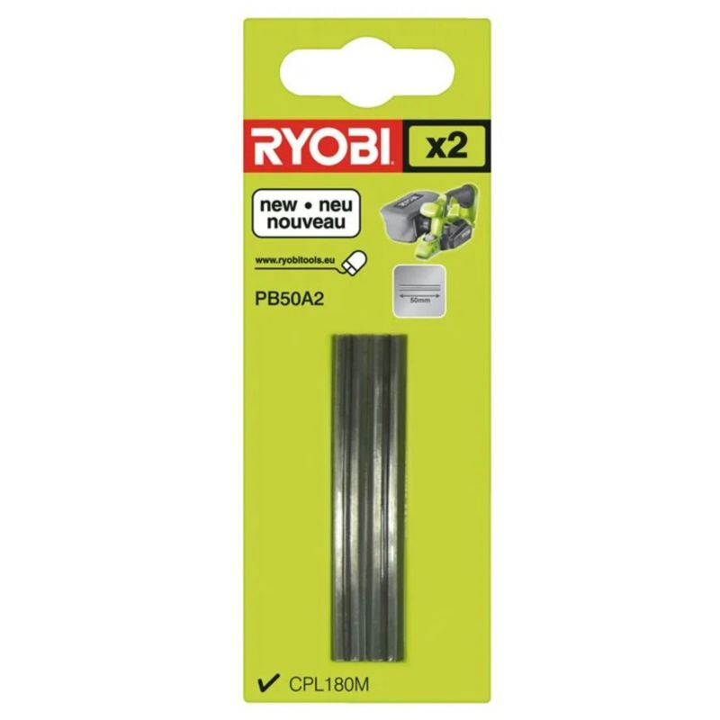 RYOBI Noże do Struga Elektrycznego 50 mm 2szt. PB50A2