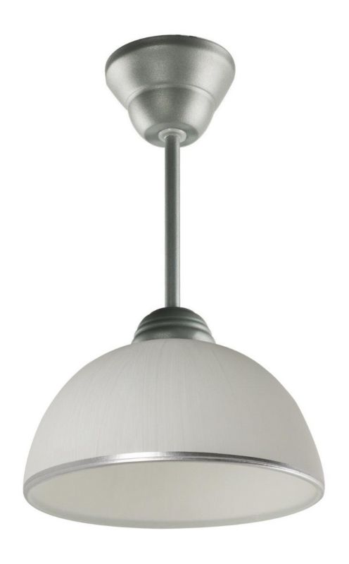 Lampa sufitowa Lampex Cyrkonia popielaty-biała wym: 29 x 18 x 18 cm 1xE27 x 60W szkło 1 szt.