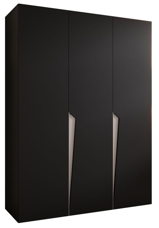 Szafa uchylna otwierana Abiks PIANO 1 150 wys 202 cm Czarny + Kaszmir 1 szt