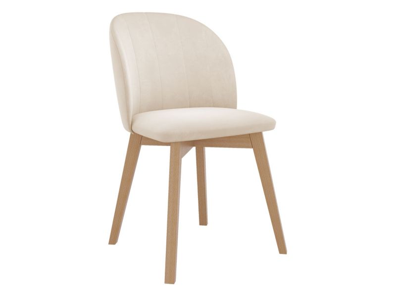 Krzesło do jadalni MIRJAN 24 S100 natura + śmietankowy 1 szt.