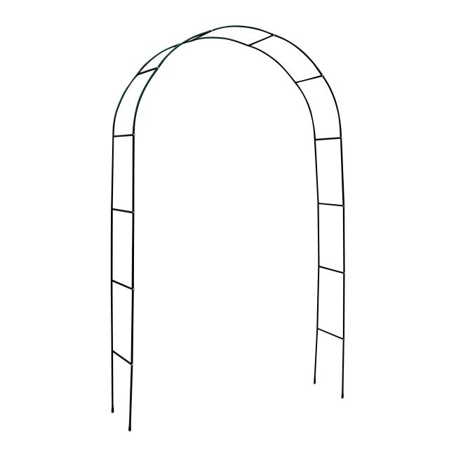 Bramka kwiatowa na róże metalowa 240 x 140 x 38 cm