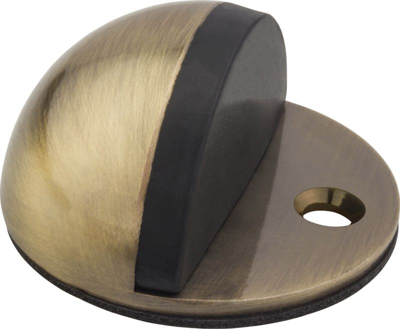 Odbojnik do drzwi Stahl półkula przykręcany patyna