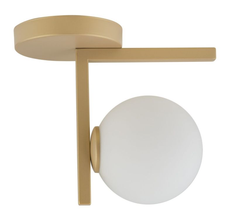 Lampa sufitowa wisząca Sigma Lighting Andy 7115 złoto-biała dekoracyjna 1xG9 x 1 szt.