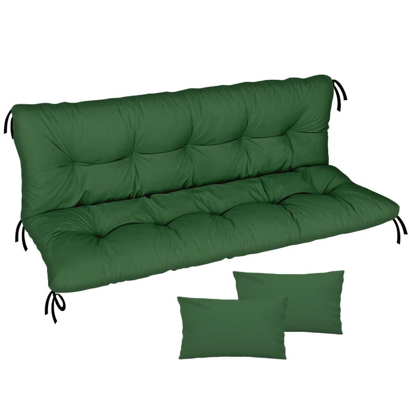 Poduszka materac na huśtawkę Comfort FEROCITY Zielony 185x50x50 1 szt.