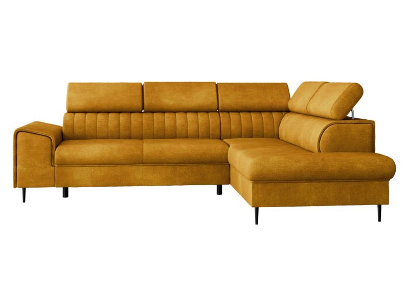 Narożnik z funkcją spania MIRJAN 24 Kadurin prawy z funkcją spania miodowy 1 szt.