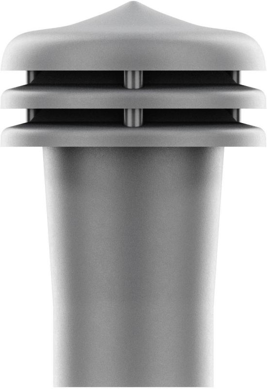 Wywietrzak grawitacyjny fi 75 mm grafitowy