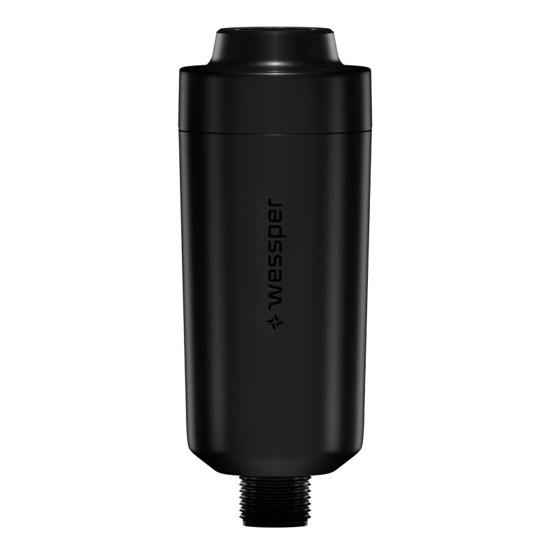 Filtr do wody, Wessper, prysznicowy, zmiękczający wodę, neutralizujący, czarny, 1szt