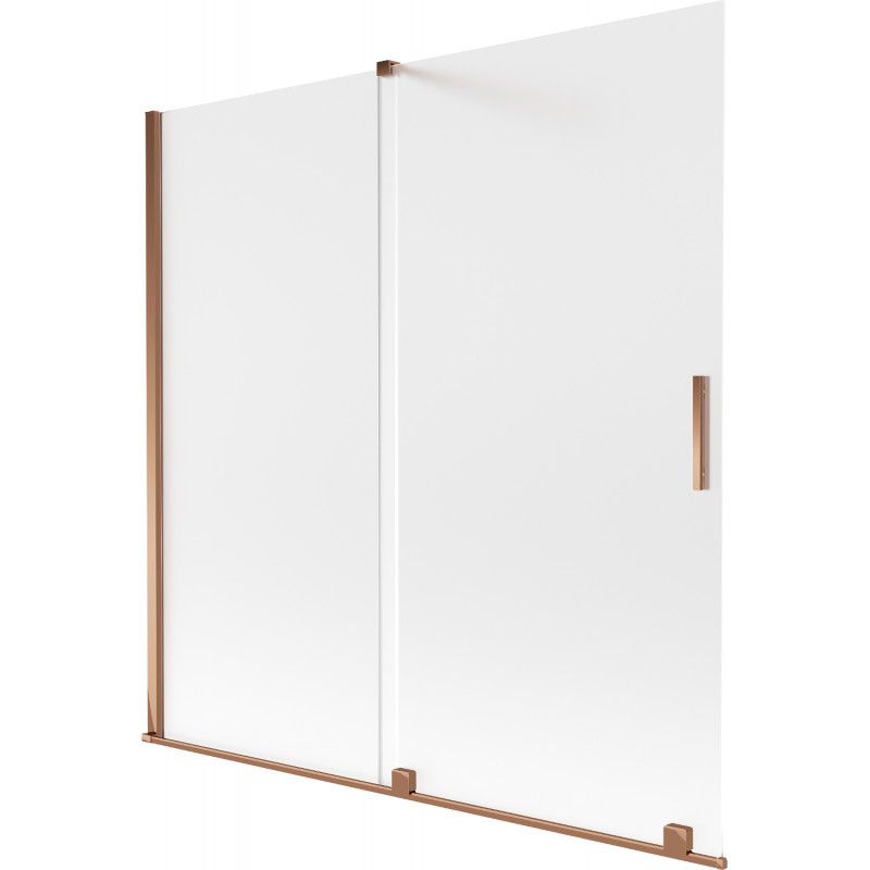 Parawan nawannowy ruchomy Mexen Velar różowe złoto 160x150 1 szt.