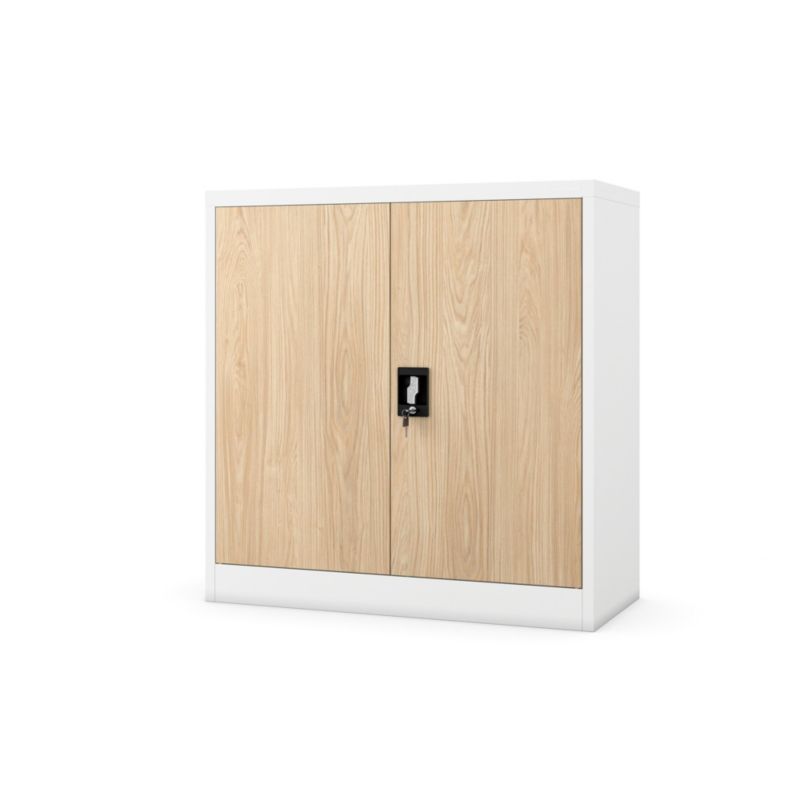 Szafka na akta osobowe Jan Nowak Beata biał-drewniany 93x90x40 cm 1 szt