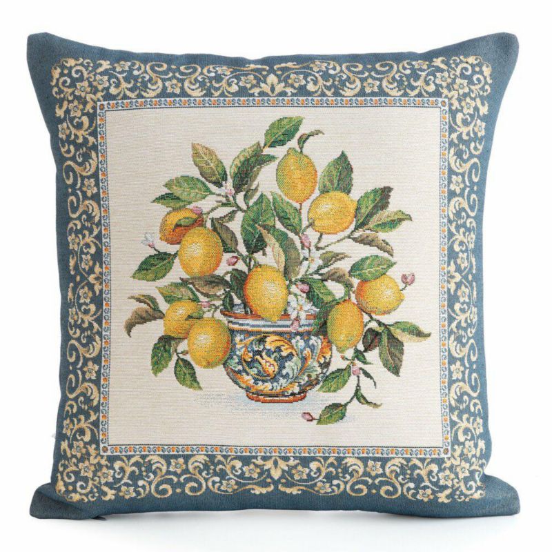 Poszewka Chp/009C Eurofirany Dekoracyjna na poduszkę 45x45 cm Kwiaty 1 szt.