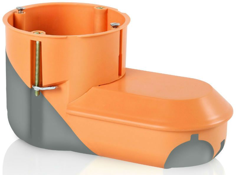 Puszka do pustych ścian 2 x fi 60mm do elektroniki z membraną 1 szt.