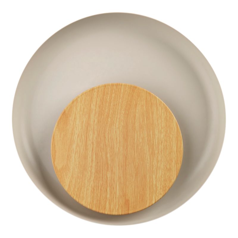 Kinkiet GoodHome Godetia 450 lm 3000 K drewniano kremowy