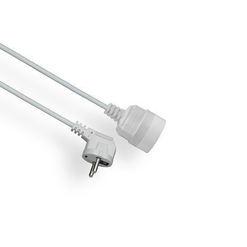 Przedłużacz ELGOTECH z uziemieniem 1-gniazdo biały 5m OMY 3x1 PS-105 1szt.