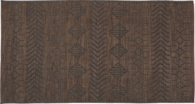 Dywan Madera Aztec 120 x 170 cm brązowy