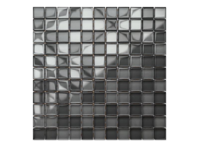 Mozaika szklana Ilcom szara ladrillo 30x30cm 1 szt.