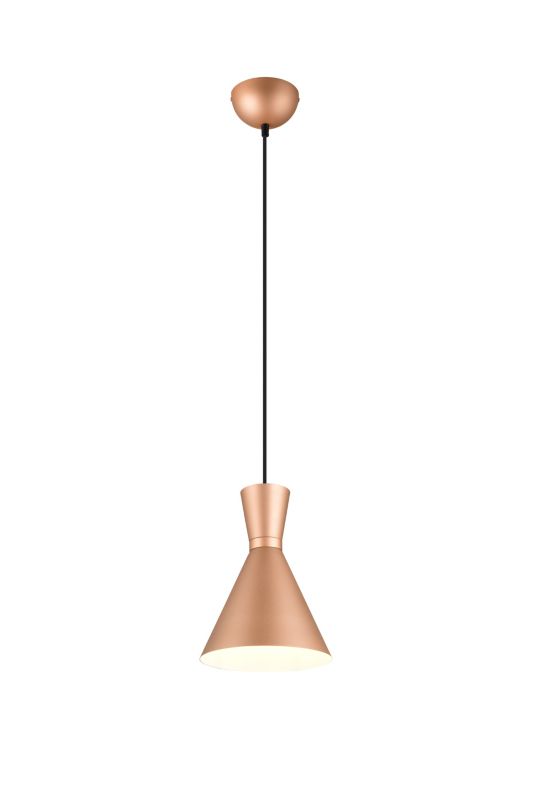 Lampa wisząca RL Enzo 3955 brązowo-czarna-biała minimalistyczna 1xE27 x 1 szt.