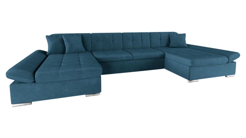 Narożnik z funkcją spania MIRJAN 24 Alia niebieski oceaniczny 1 szt.