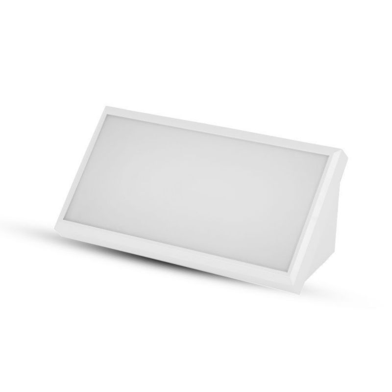 Kinkiet ścienny zewnętrzny V-TAC biały LED 20W 3000K 2045lm IP65 wym: 17 x 31,9 x 11,4 cm tworzywo sztuczne - 1 szt.