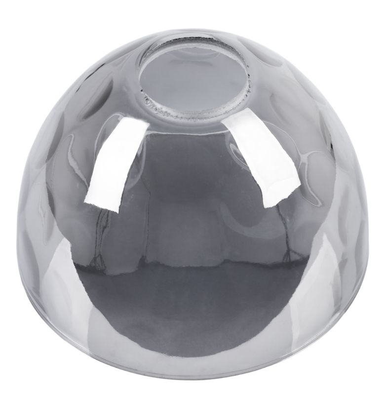 Klosz do lampy wiszącej Light Home LH Riffle E27 szary szklany 10x15cm 1szt.