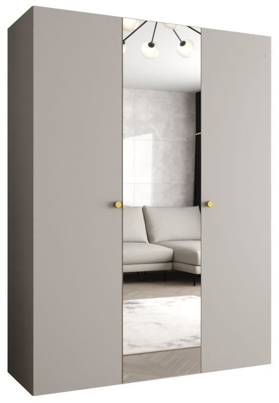 Szafa uchylna Abiks PARMA 2 150 wys. 202 cm Kaszmir + u. Złoty 1 szt