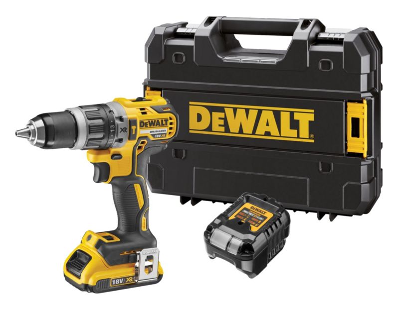 Wiertarko-wkrętarka udarowa DeWalt 18V 1 x 2Ah