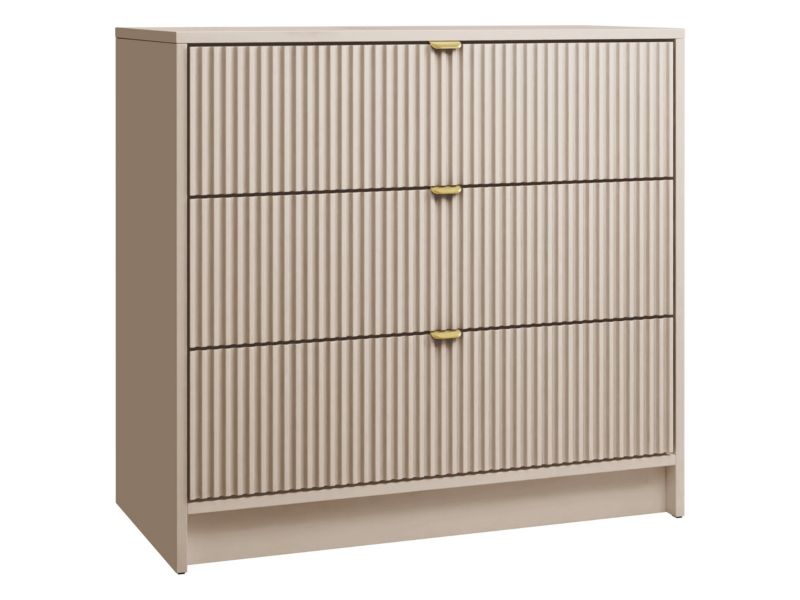 Komoda MIRJAN 24 Tireno 3SZ beż piaskowy 1 szt.