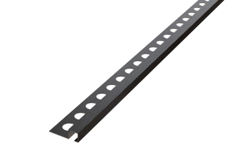 Listwa narożna glazurnicza Qs Lambro czarny mat 1cm x 270cm 1 szt.