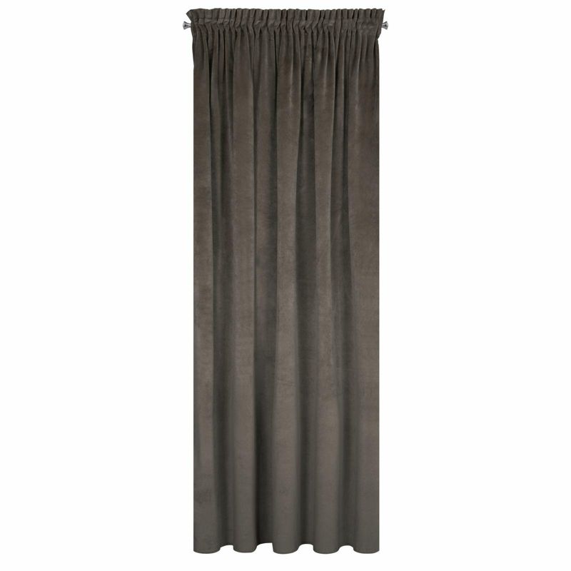 Zasłona Villa EUROFIRANY na taśmie grafitowa 140x270 cm 1 szt