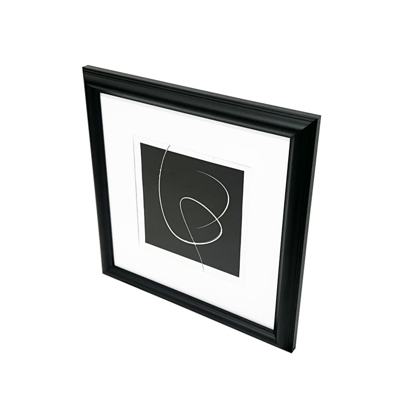 Ramka na zdjęcia GoodHome Blanton 30 x 30 cm czarna