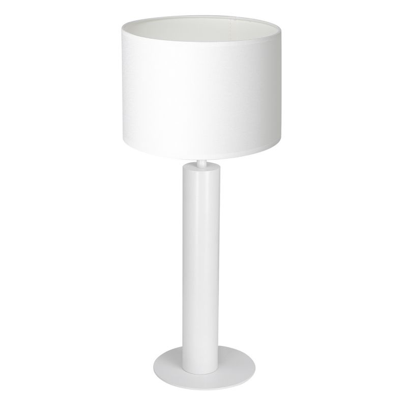 Lampa stołowa Luminex Table Lamps biały mat 1 x E27 x 15W IP20 wym: 58 x 25 x 25 cm metal - 1 szt.