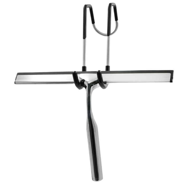 Ściągaczka DELTA - Yoka Home do szyb okien kabiny prysznicowej srebrna - 1 szt.