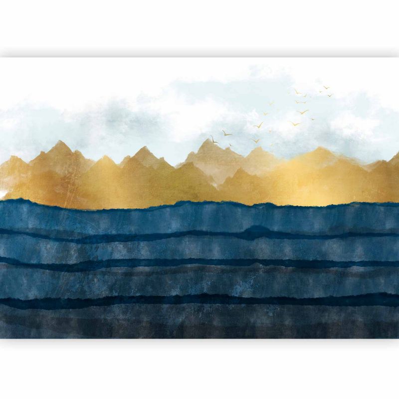 Fototapeta flizelinowa Artgeist 170 g/m2 wodoodporna Pejzaże niebieska 200x140 (4 części) 10003ab rolka 1 szt