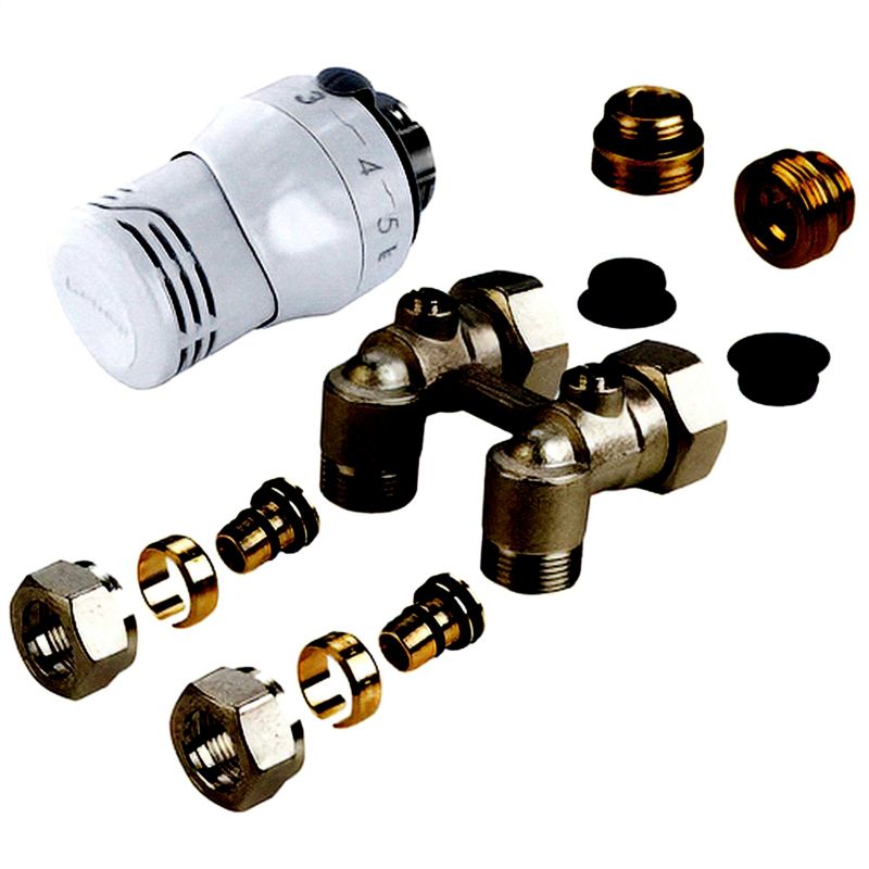 Zestaw Comap Termostatyczny Kątowy 1/2" - 3/4" 1 szt.