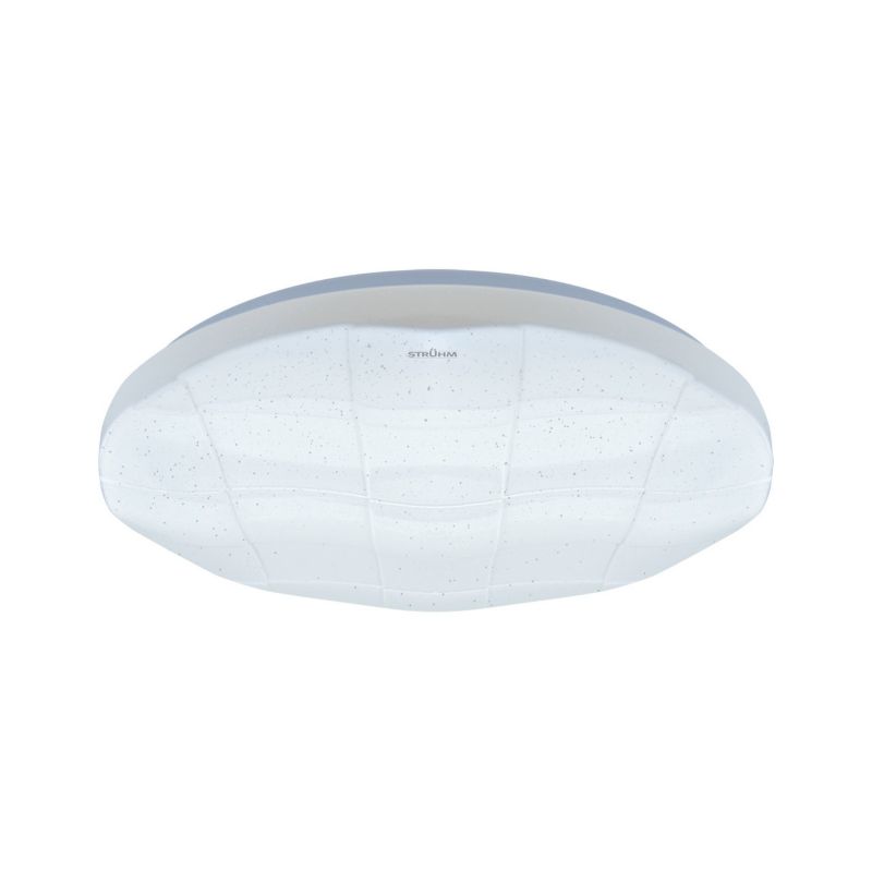 Plafon sufitowy nowoczesny Struhm Sparta biały LED 24W 4000K 1680lm łazienkowy IP44 wym: 5 x 37 x 37 cm tworzywo sztuczne - 1 szt.