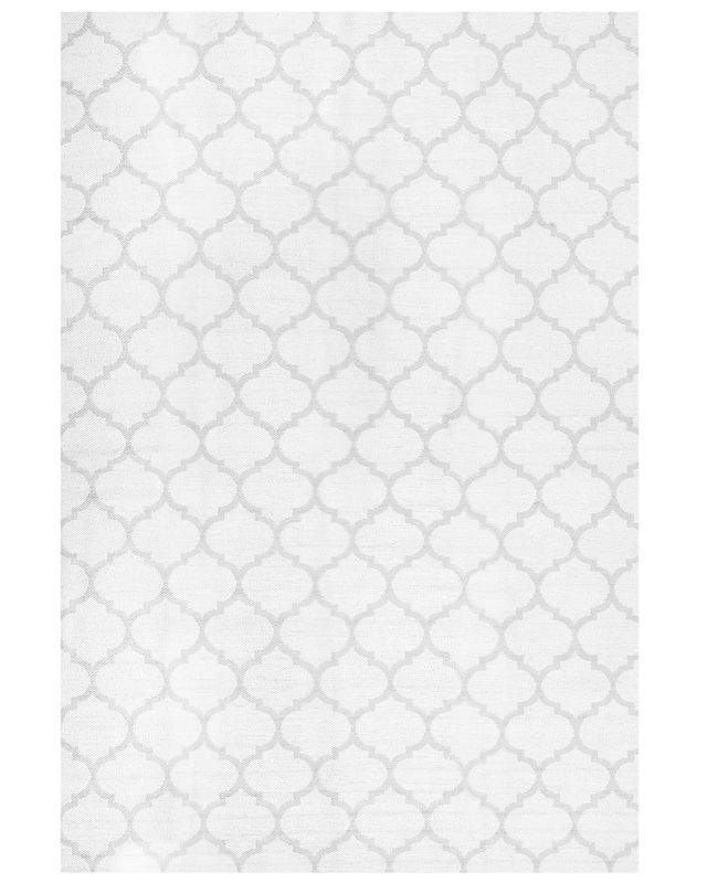 Dywan zewnętrzny Aksu Szary 140 x 200 cm Dwustronny 1 szt.