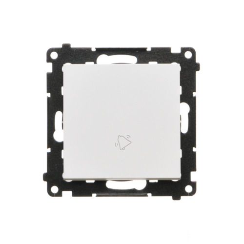 Przycisk dzwonek Kontakt-Simon S55 biały mat 1 szt.