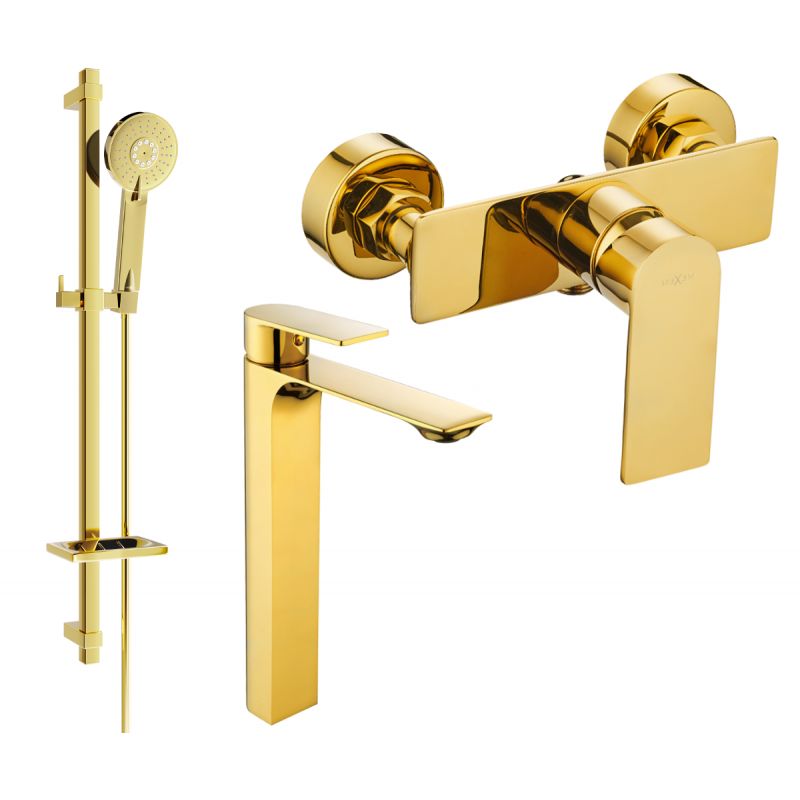 Zestaw natryskowy Mexen Alexa złoty 71214DQ40-50 1 szt.