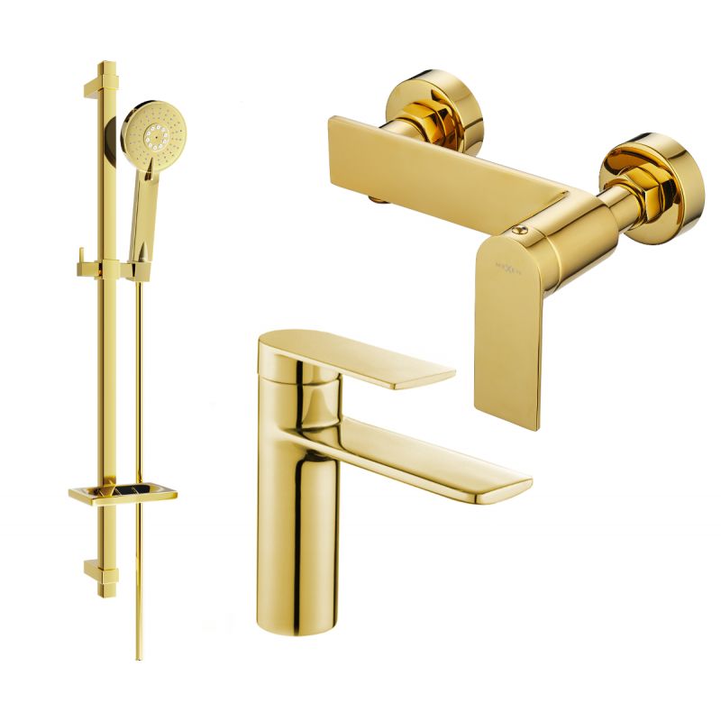 Zestaw prysznicowy Mexen Zero złoty 71104DQ40-50 1 szt.