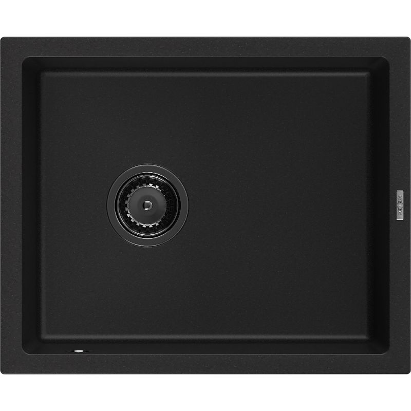 Zlewozmywak Mexen Pedro 1-komorowy czarny nakrapiany 560x460 mm - 6508561000-76-B 1 szt.