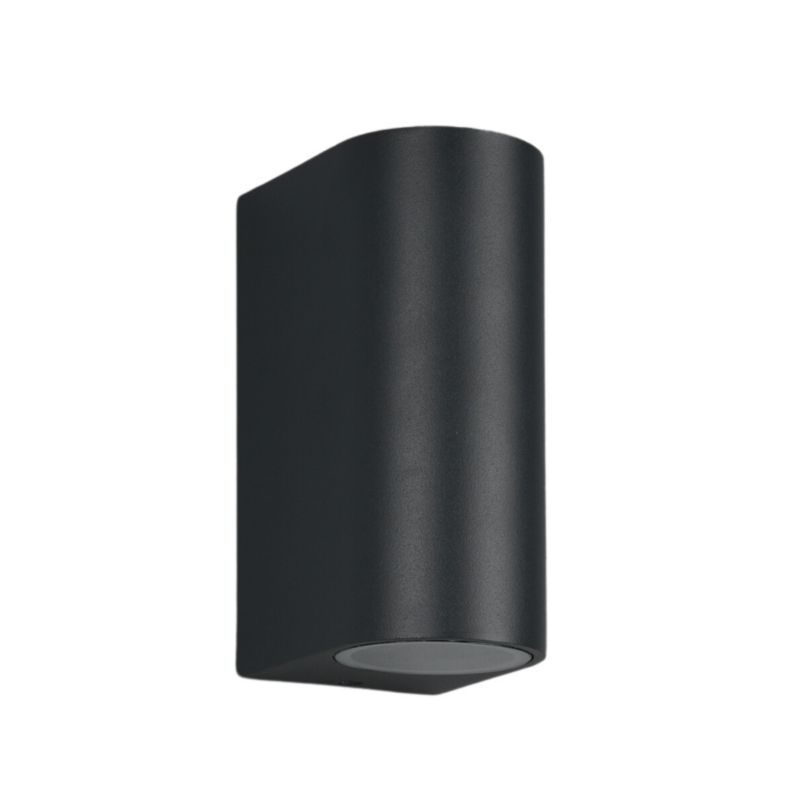 Kinkiet ścienny zewnętrzny Trio Roya antracyt 2 x GU10 x IP44 wym: 15 x 6,9 x 6,9 cm - 1 szt.