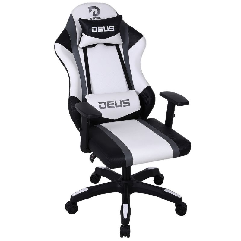 Fotel Gamingowy Extreme biały DEUS STORM 1szt