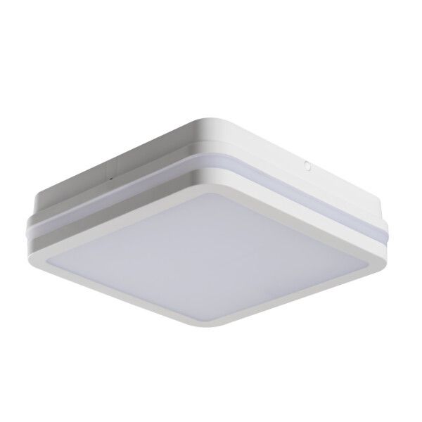 Plafon nowoczesny sufitowy Kanlux Beno biały LED 18W 3000K-4000K 2000lm łazienkowy IP65 wym: 5,7 x 22 x 22 cm - 1 szt.