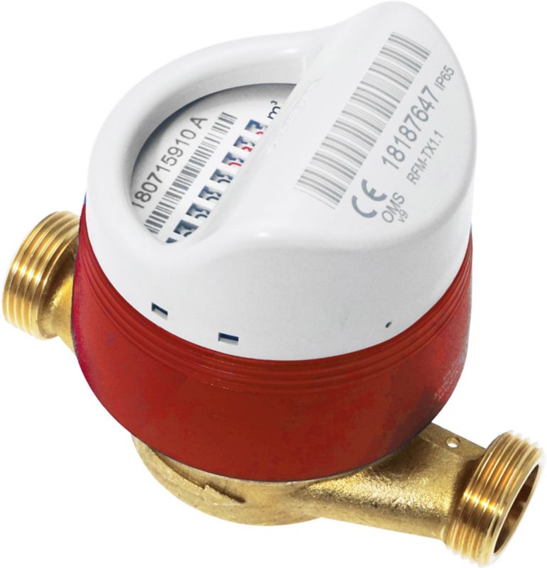 Wodomierz do ciepłej wody Bmeters GSD8-RFM 1/2" 1,6 m3/h