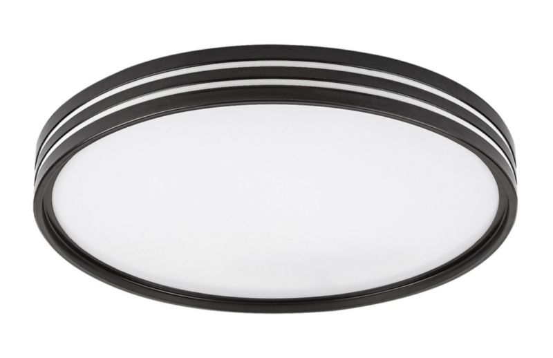 Plafon sufitowy lampa Rabalux Epora czarny matowy-biały LED 25W 3000K 1120lm IP20 wym: 7 x 39 x 39 cm metal - 1 szt.