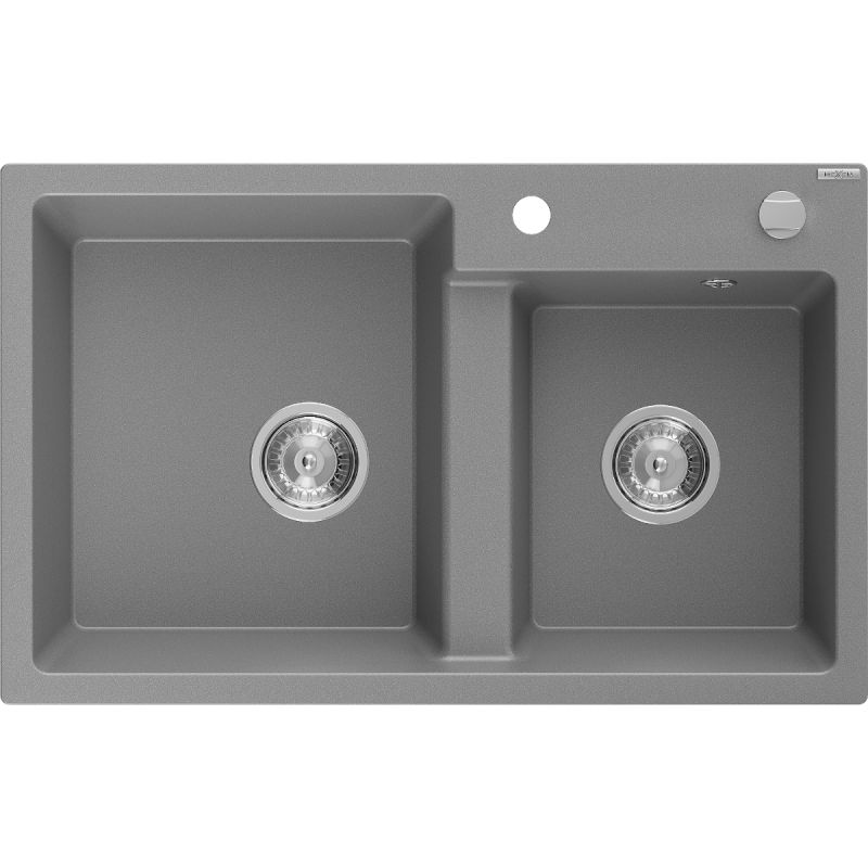 Zlewozmywak wpuszczany Mexen Vito 1-komorowy beżowy 520x490 mm - 6503521000-69 1 szt.