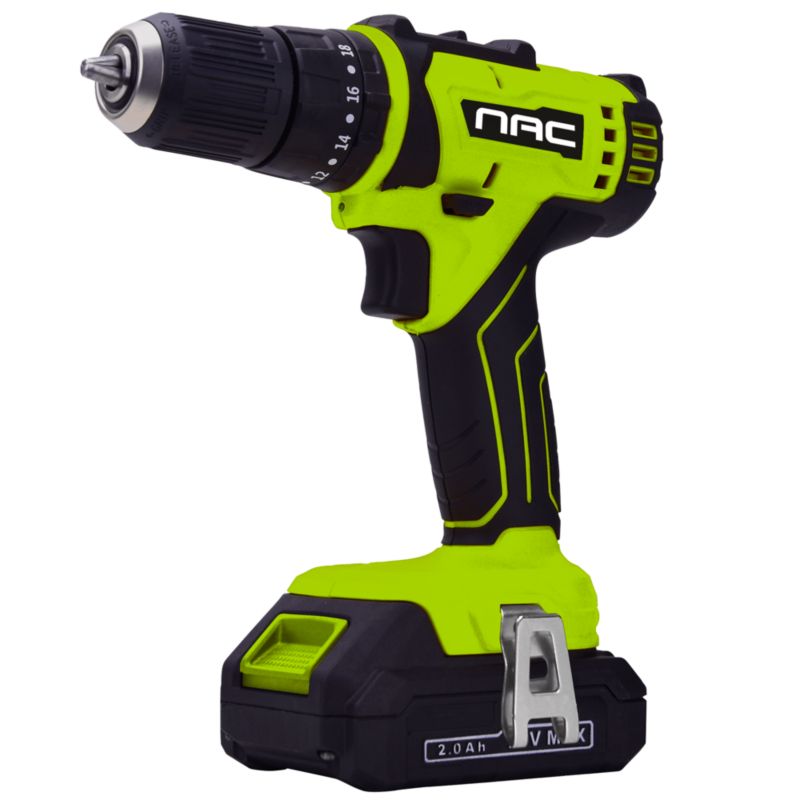 Wiertarko-wkrętarka akumulatorowa NAC Smart NS-CID-20-S 20V 1 szt.