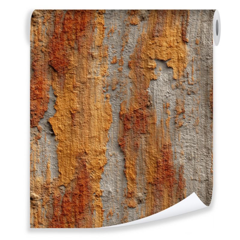 Tapeta WALLARENA Dla Dzieci Na Flizelinie Abstrakcja Struktura Rdza Brązowy 50x1000 cm T16174VE 1 szt.