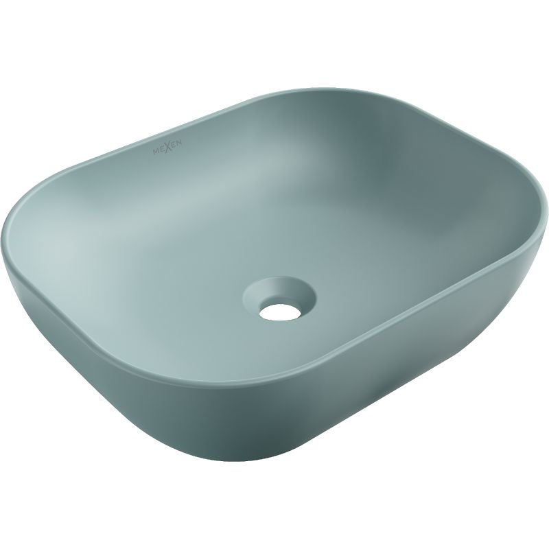 Umywalka nablatowa Mexen Rosa zielona jasna 50x40 1 szt.