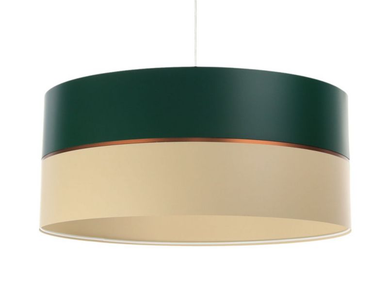 Lampa Bps Koncept wisząca SIMPLY GLAMOUR 60 zielona/kremowa 1 szt