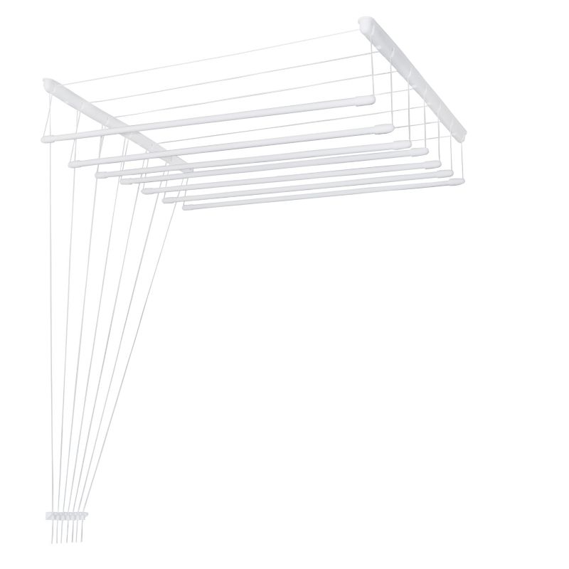 Suszarka sufitowa Sepio 7 prętów 140 cm biała 1 szt.